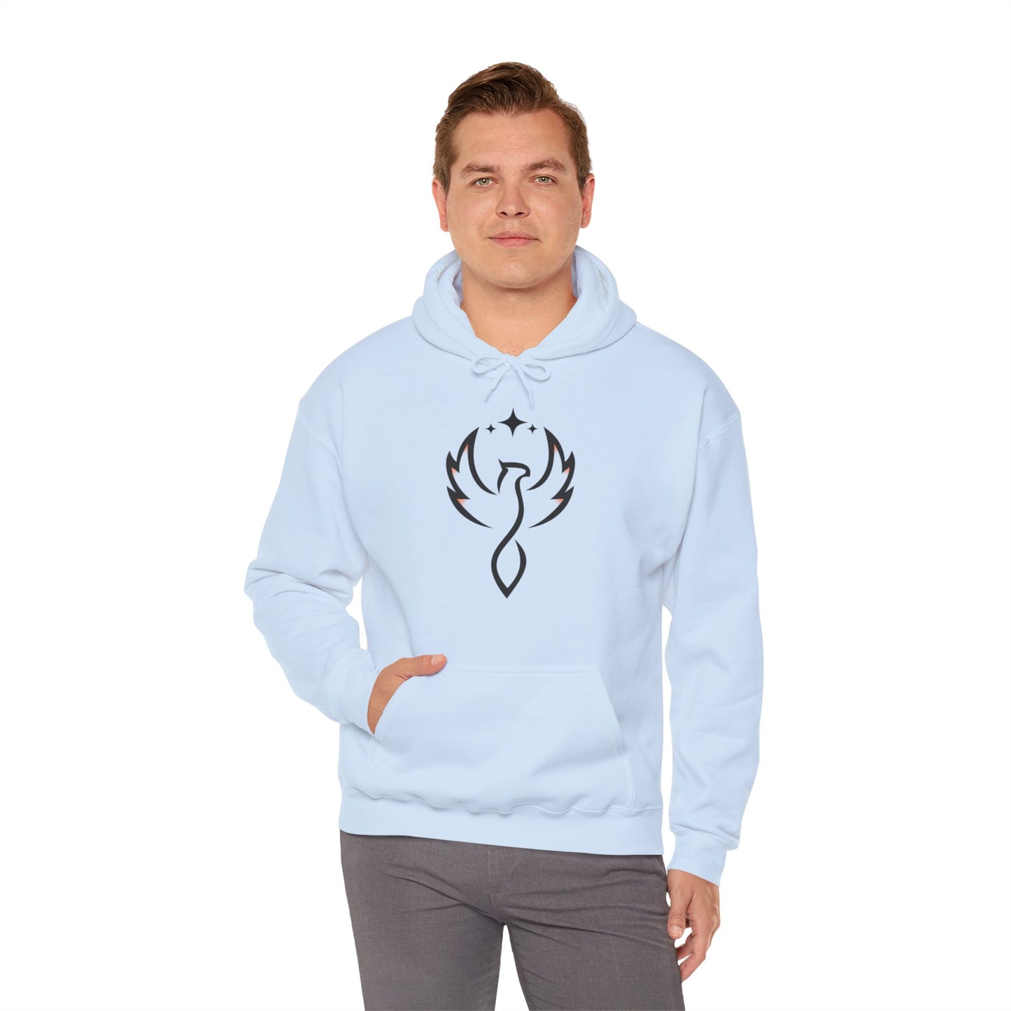 Phoenix Glow Designed Unisex Heavy Blend™ Hooded Sweatshirt