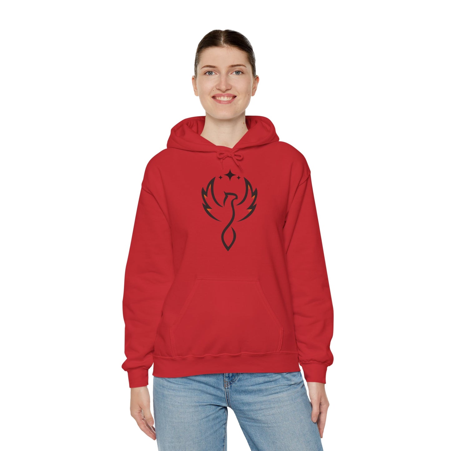 Phoenix Glow Designed Unisex Heavy Blend™ Hooded Sweatshirt
