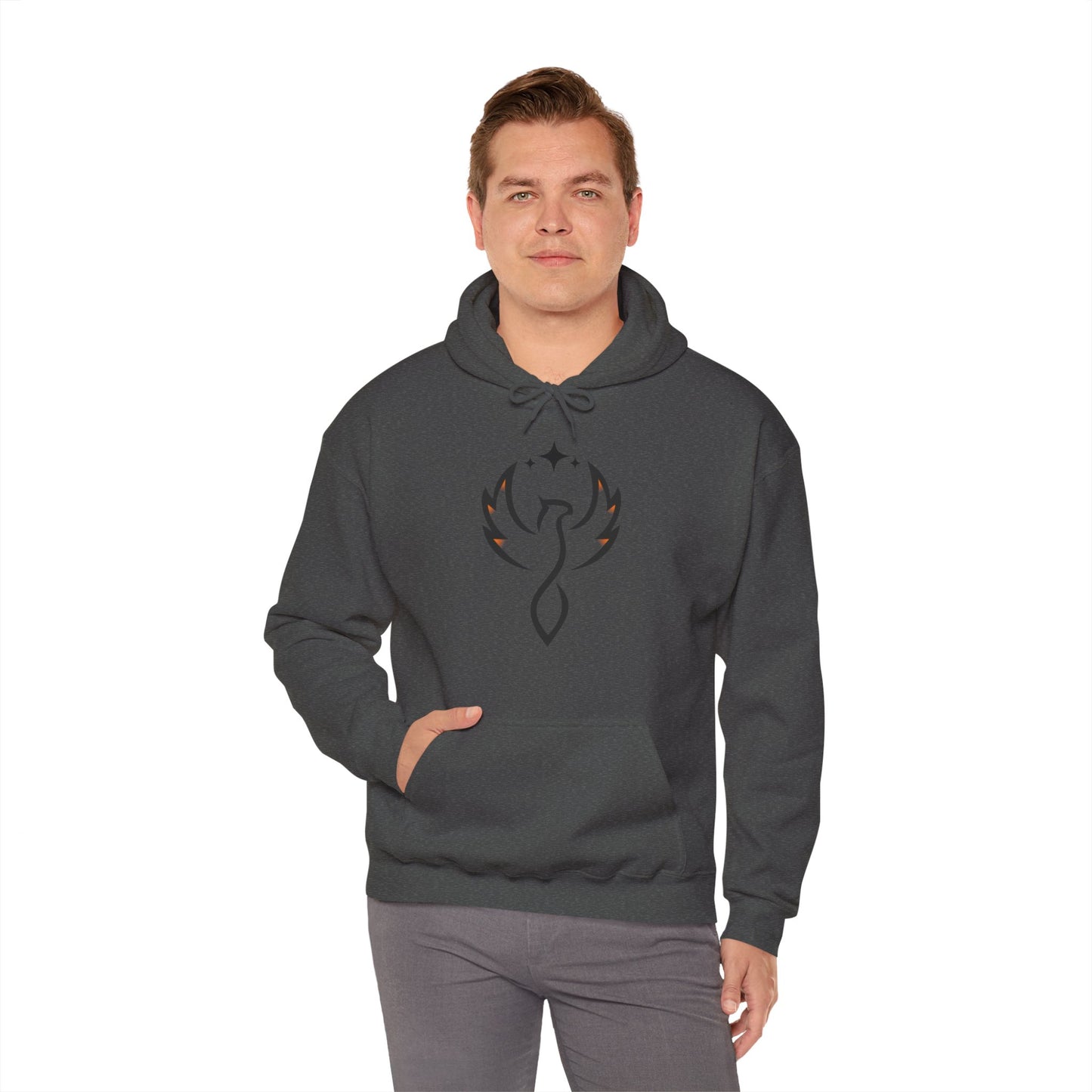 Phoenix Glow Designed Unisex Heavy Blend™ Hooded Sweatshirt