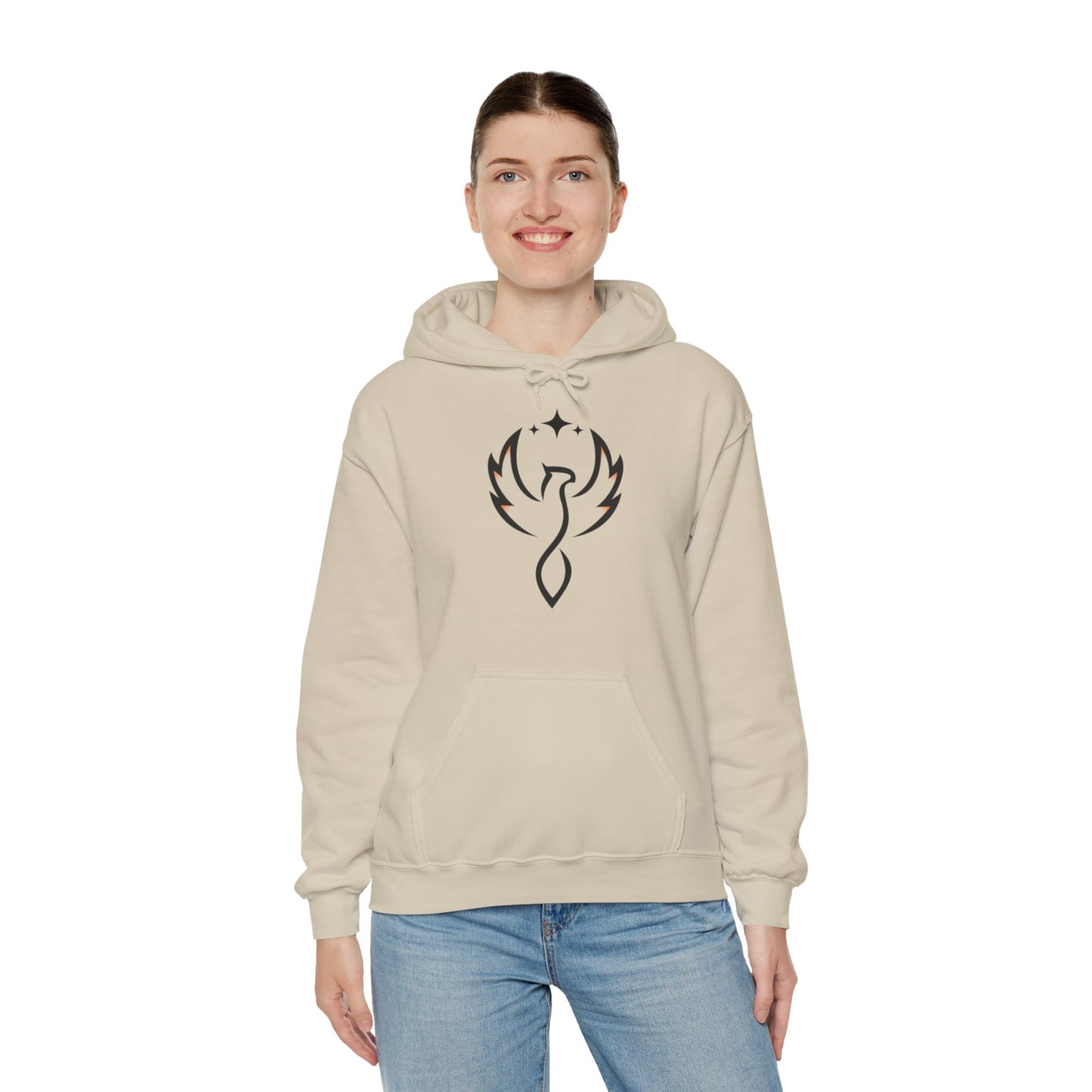 Phoenix Glow Designed Unisex Heavy Blend™ Hooded Sweatshirt