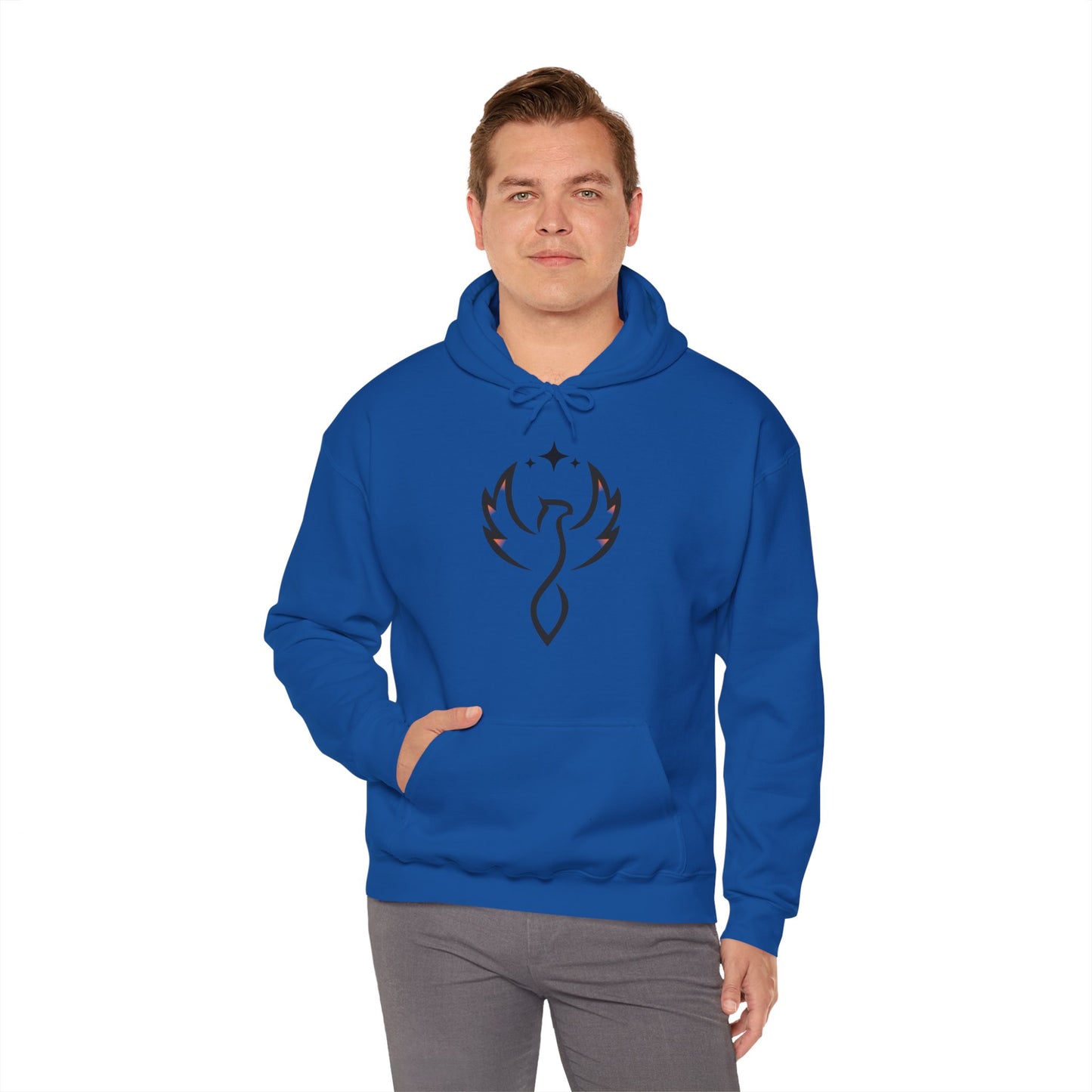 Phoenix Glow Designed Unisex Heavy Blend™ Hooded Sweatshirt