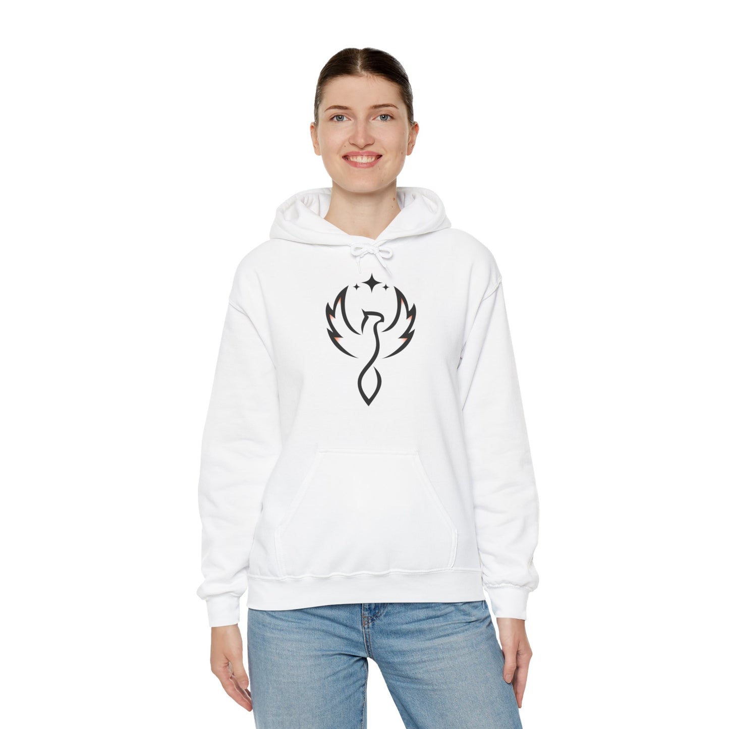 Phoenix Glow Designed Unisex Heavy Blend™ Hooded Sweatshirt