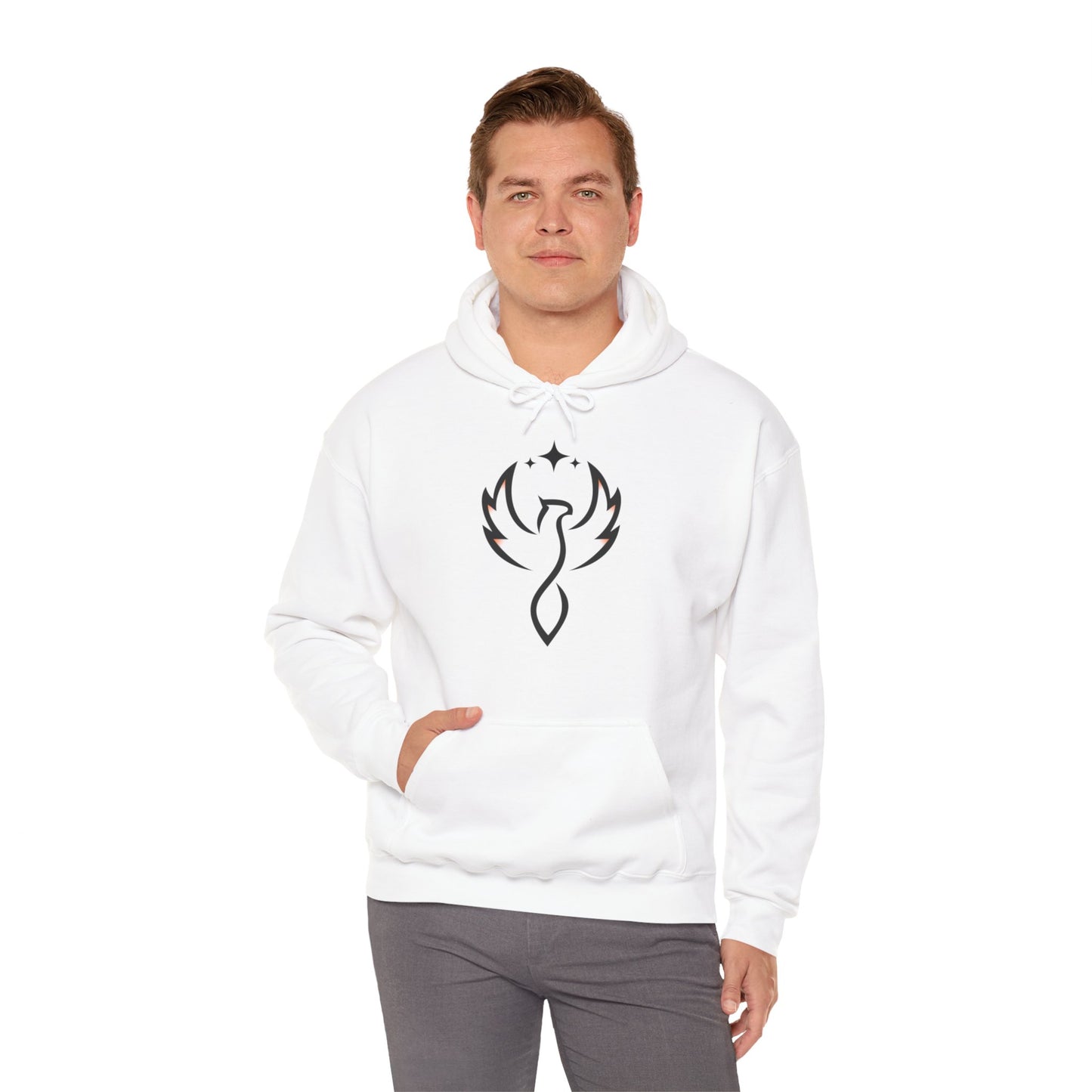 Phoenix Glow Designed Unisex Heavy Blend™ Hooded Sweatshirt