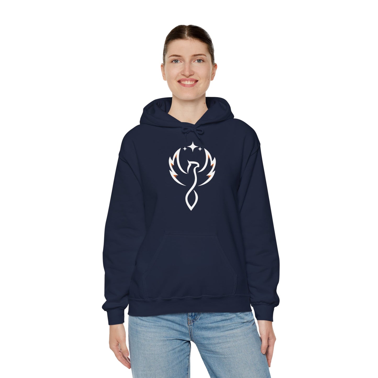 Phoenix Glow Designed Unisex Heavy Blend™ Hooded Sweatshirt