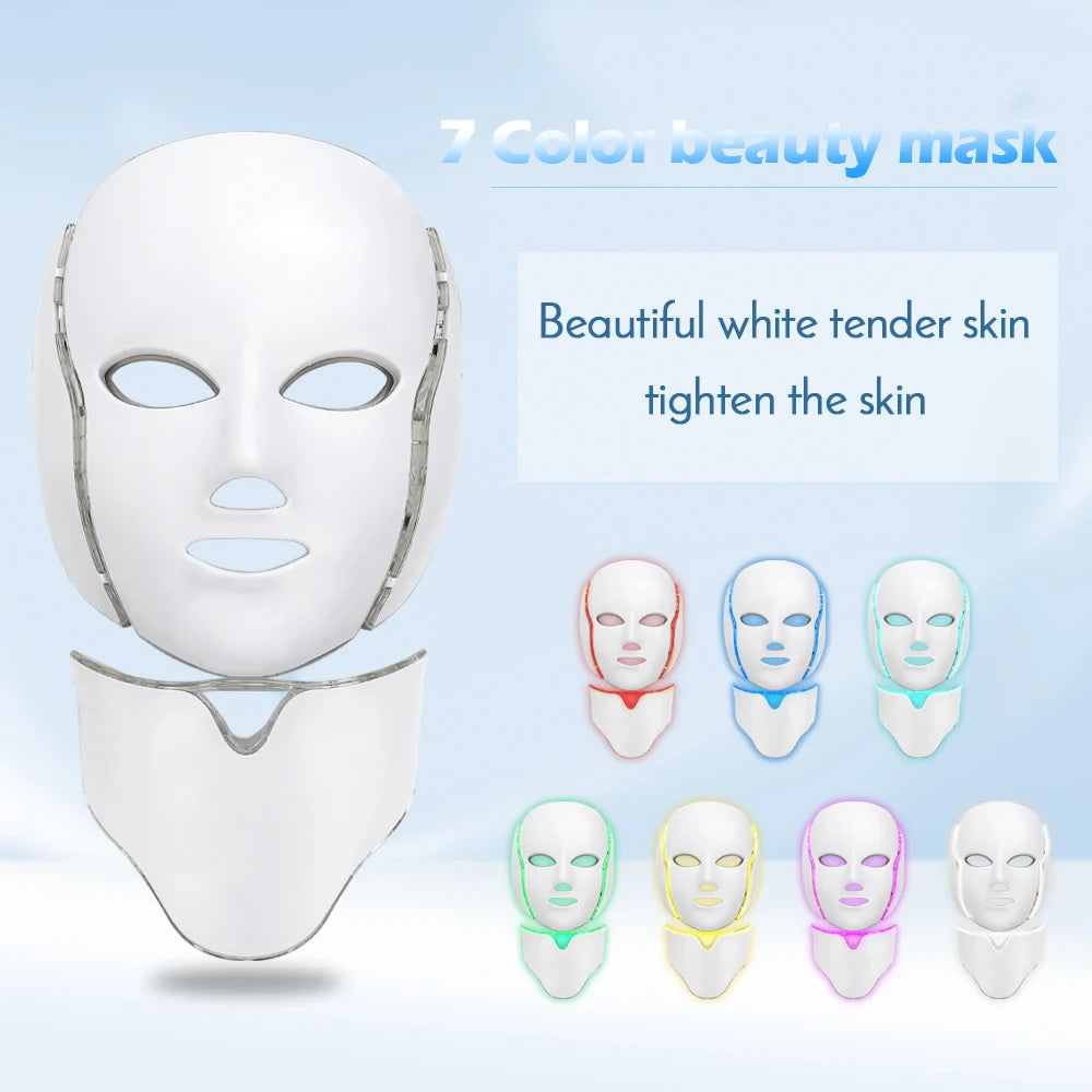 Phoenix Glow LED Face & Neck Mask with 7 lights