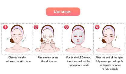 Phoenix Glow LED Face & Neck Mask with 7 lights