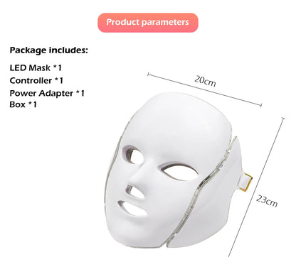 Phoenix Glow LED Face & Neck Mask with 7 lights