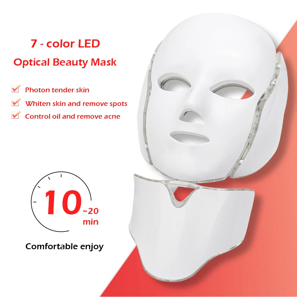 Phoenix Glow LED Face & Neck Mask with 7 lights