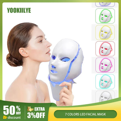 Phoenix Glow LED Face & Neck Mask with 7 lights